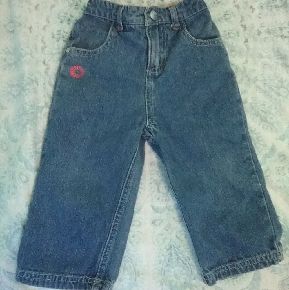 Boys blue jeans size 24 months